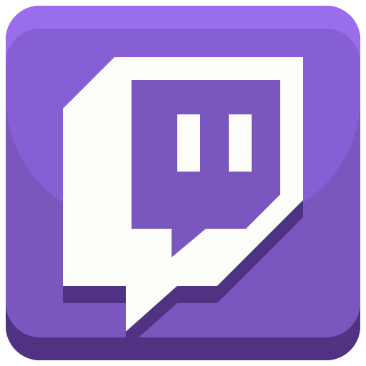 Media, network, social, twitch icon