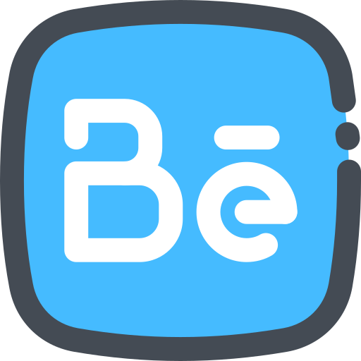 Behance, logo, media, network, social, web icon