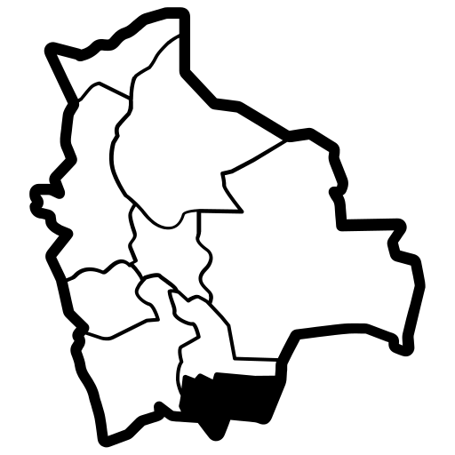 Bolivia, map, tarija, geography, location icon