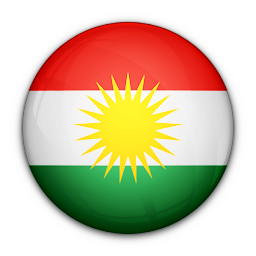 Of, flag, kurdistan, nation icon