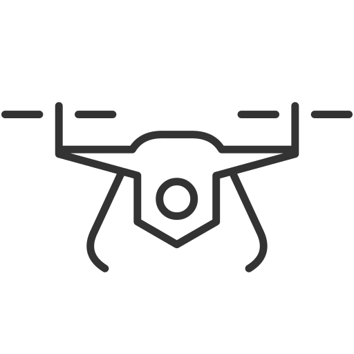 Aerial, drone, uav, unmanned, vehicle icon