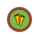 Diwali,Festival,Footprints,Lights