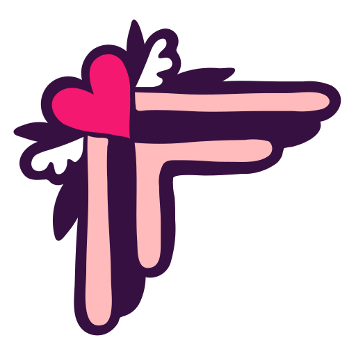 Corner, decoration, decorative, heart, valentine, wedding icon