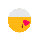Emoji,Face,Heart,Islam,Kiss,Love,Muslim