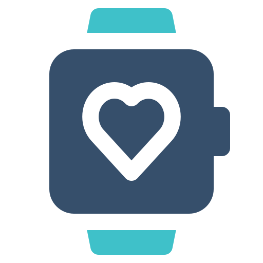 Heart, watch, love, smartwatch icon