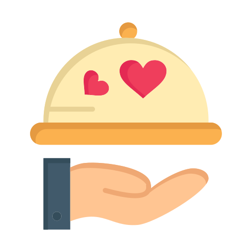 Day, dish, heart, love, valentine, valentines, wedding icon