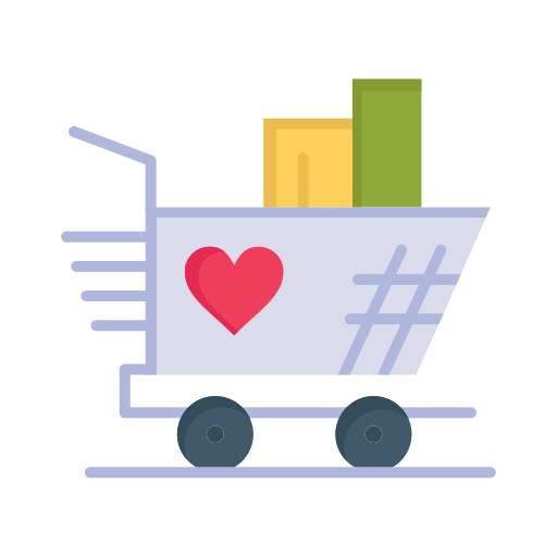 Day, heart, love, trolly, valentine, valentines, weding icon