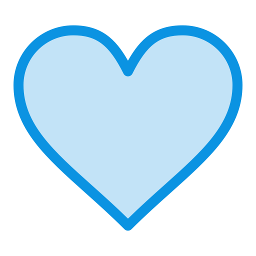 Heart, like, love icon