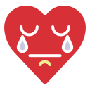 Cry,Emoji,Emotion,Grief,Heart,Sad
