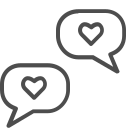 Conversation,Love,Valenticons,Valentine,Communication,Connection