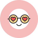 Glasses,Hearts