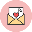 Heart,Mail,Note