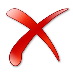 Add, cross, delete, exit, remove icon