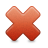 Multiply, delete, remove icon
