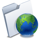 Web, folders icon