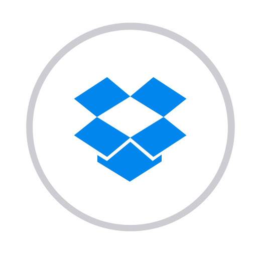 Dropbox, internet, media, network, social icon