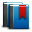 Bookmark, favorite, library icon