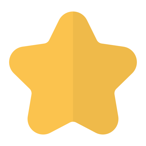 Star, favorite, bookmark, rating, like, badge, award icon