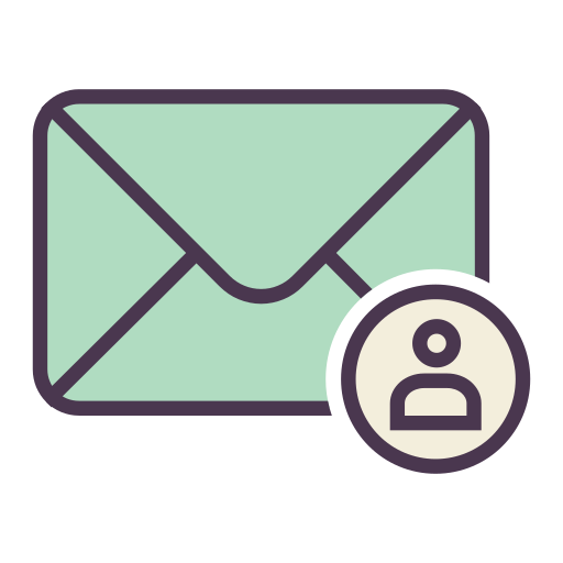 Chat, email, envelope, internet, letter, mail, profile icon