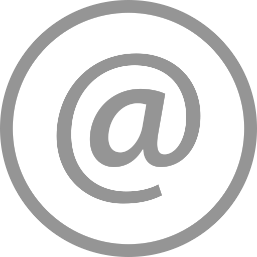 Mail, circle, social, message, email, letter icon