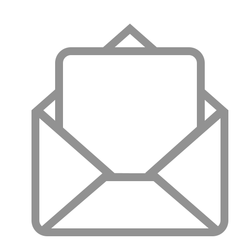 Mail, envelope, open icon