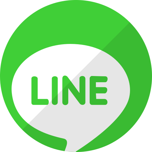 Line, chat, message, talk icon