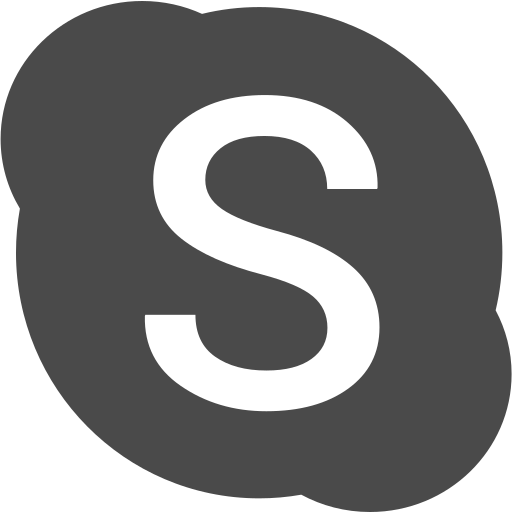 Skype, call, chat, message, social icon
