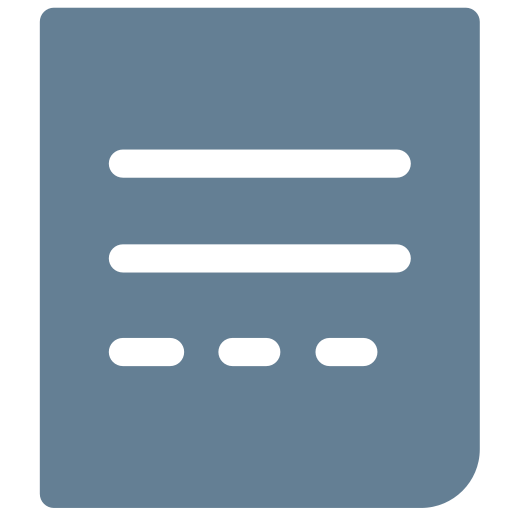 Document, general, letter, note, office, page, paper icon