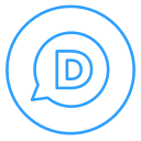Circles,Comments,Disqus,Line,Neon,Social,Discuss