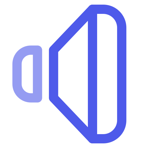 Audio, sound, speaker, volume icon
