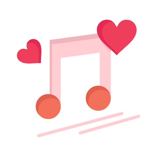 Day, love, lyrics, music, node, song, valentine icon