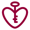Love,Key,Valentine,February,Heart,Gift,Decoration