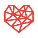 Geometric,Heart,Hearts,Love,Valentine
