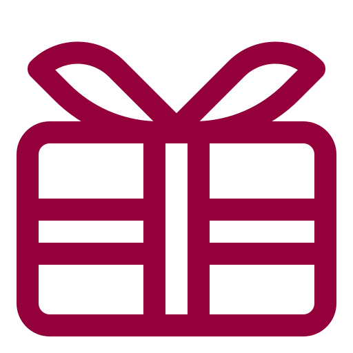 Gift, present, love, heart, valentine, february, romance icon