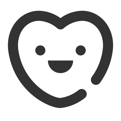 Cute, happy, kawaii, love icon