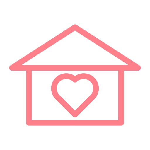 Dating, heart, house, love, valentine, wedding icon