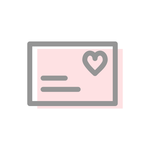 Back, envelope, valentines, letter, love, mail, message icon
