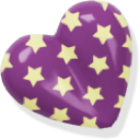 Heart, love, purple icon