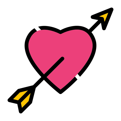 Heart, love, romance, valentine, valentines, wedding icon