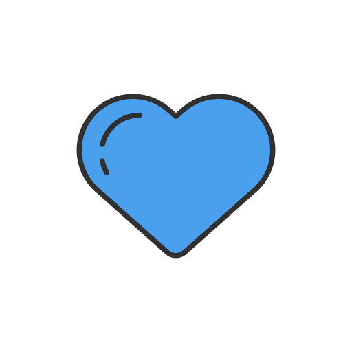 Heart, like, love icon