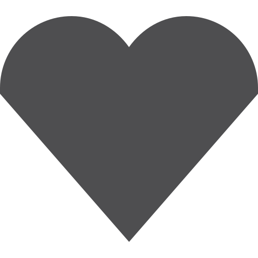 Heart, fill icon