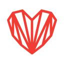 Geometric,Heart,Hearts,Love,Valentine