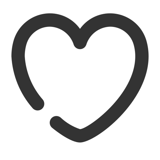 Heart, like, love, valentine icon
