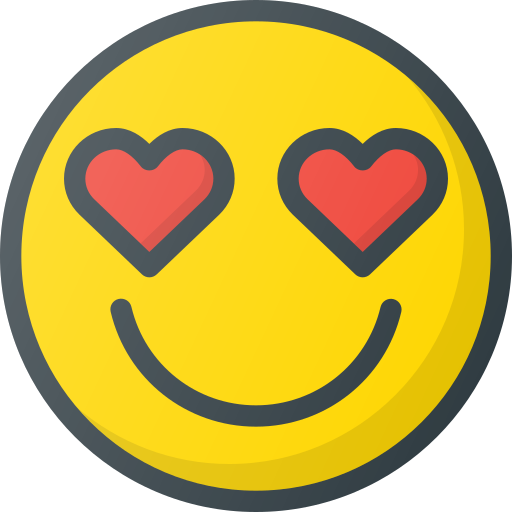 Emoji, emote, emoticon, emoticons, in, love icon