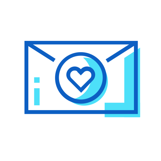 Love, message icon