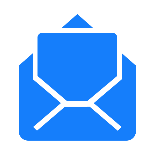 Mail, envelope, open icon