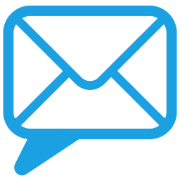 Email, chat icon