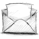 Email, opened icon