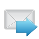 Email, forward icon