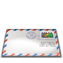 Email, envelope, post icon